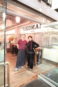 Friedman's lunch with myself and a waiter