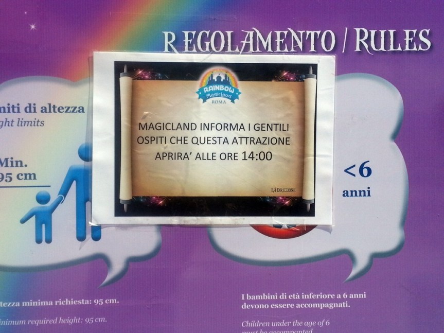 Rainbow Magicland e la bacchetta magica per&nbsp;orientarsi!